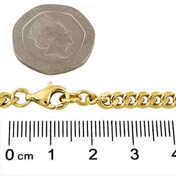 9ct gold 24.7g 20 inch curb Chain